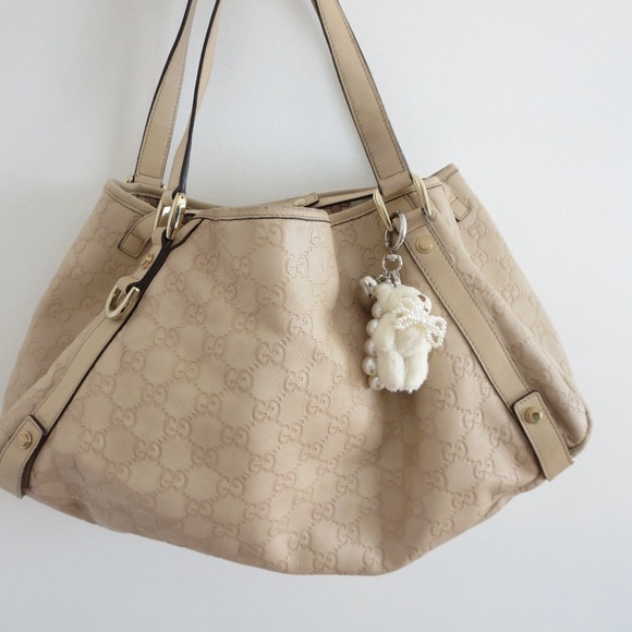 🥥 Vintage Beige Gucci Abbey Bag 🥥 - Picture 4 of 13